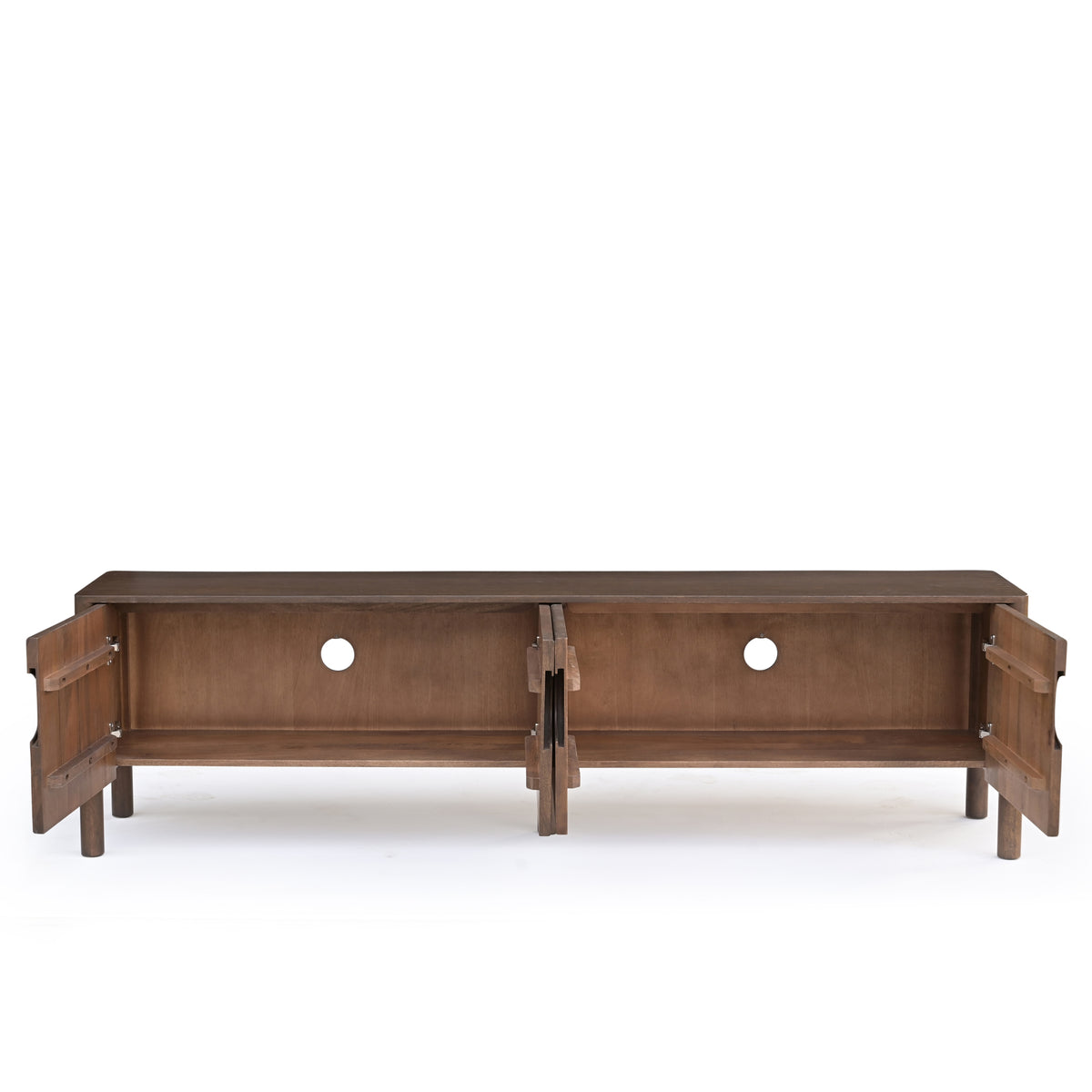 Sydney Solid Mango Wood TV Unit Brown (2 Sizes)