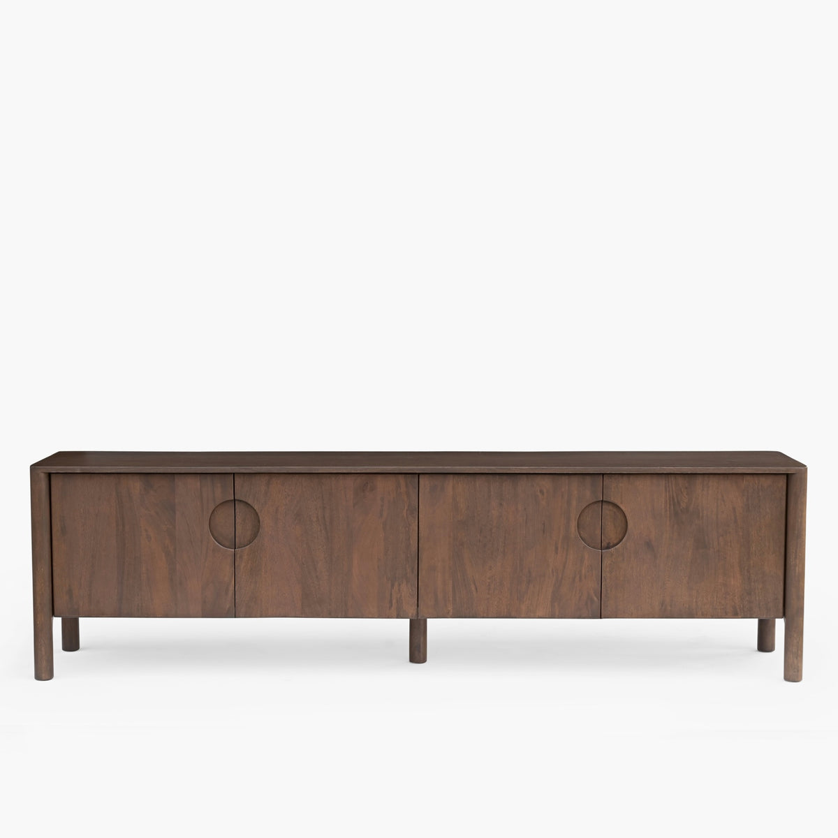 Sydney Solid Mango Wood TV Unit Brown (2 Sizes)