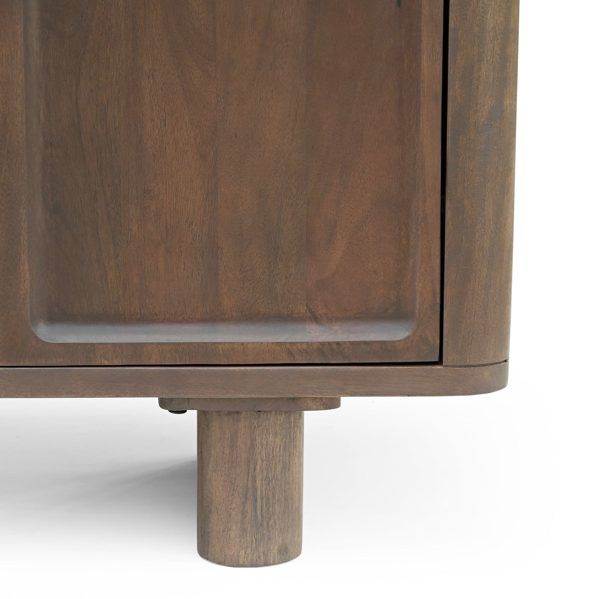 Isabella Solid Mango Wood Sideboard in Brown (160cm)