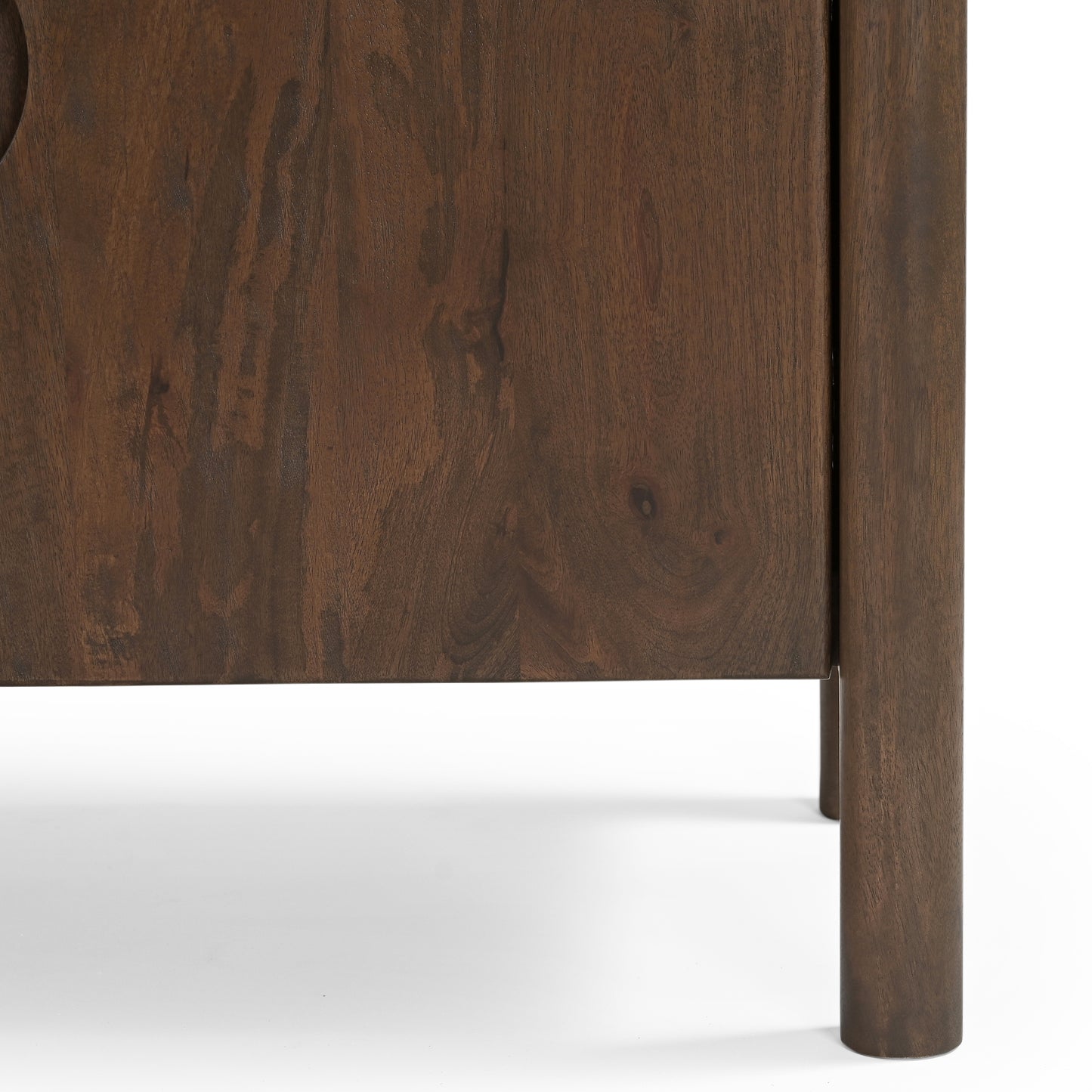 Sydney Solid Mango Wood TV Unit Brown