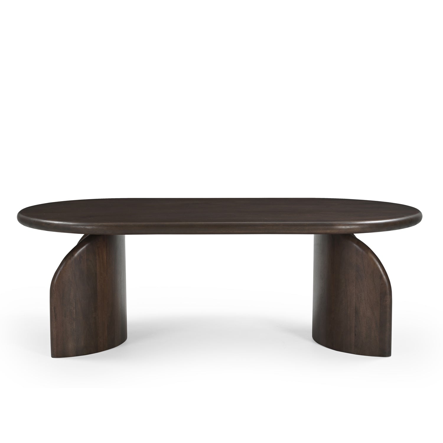 Eiji Solid Mango Wood Coffee Table Brown