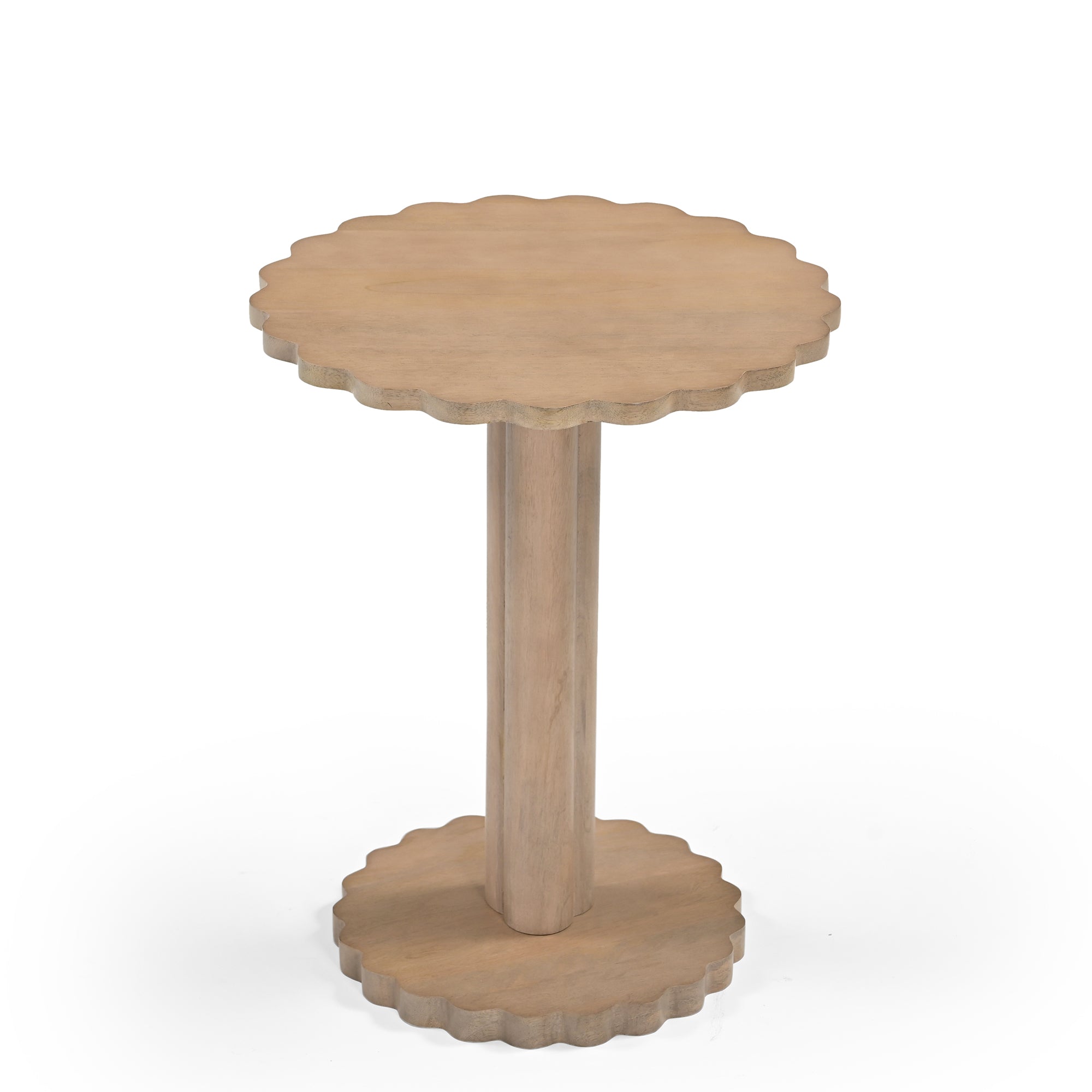 Emi Solid Mango Wood Side Table Cedar