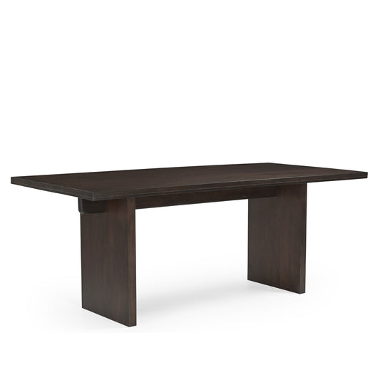 Taro Solid Mango Wood Dining Table Walnut