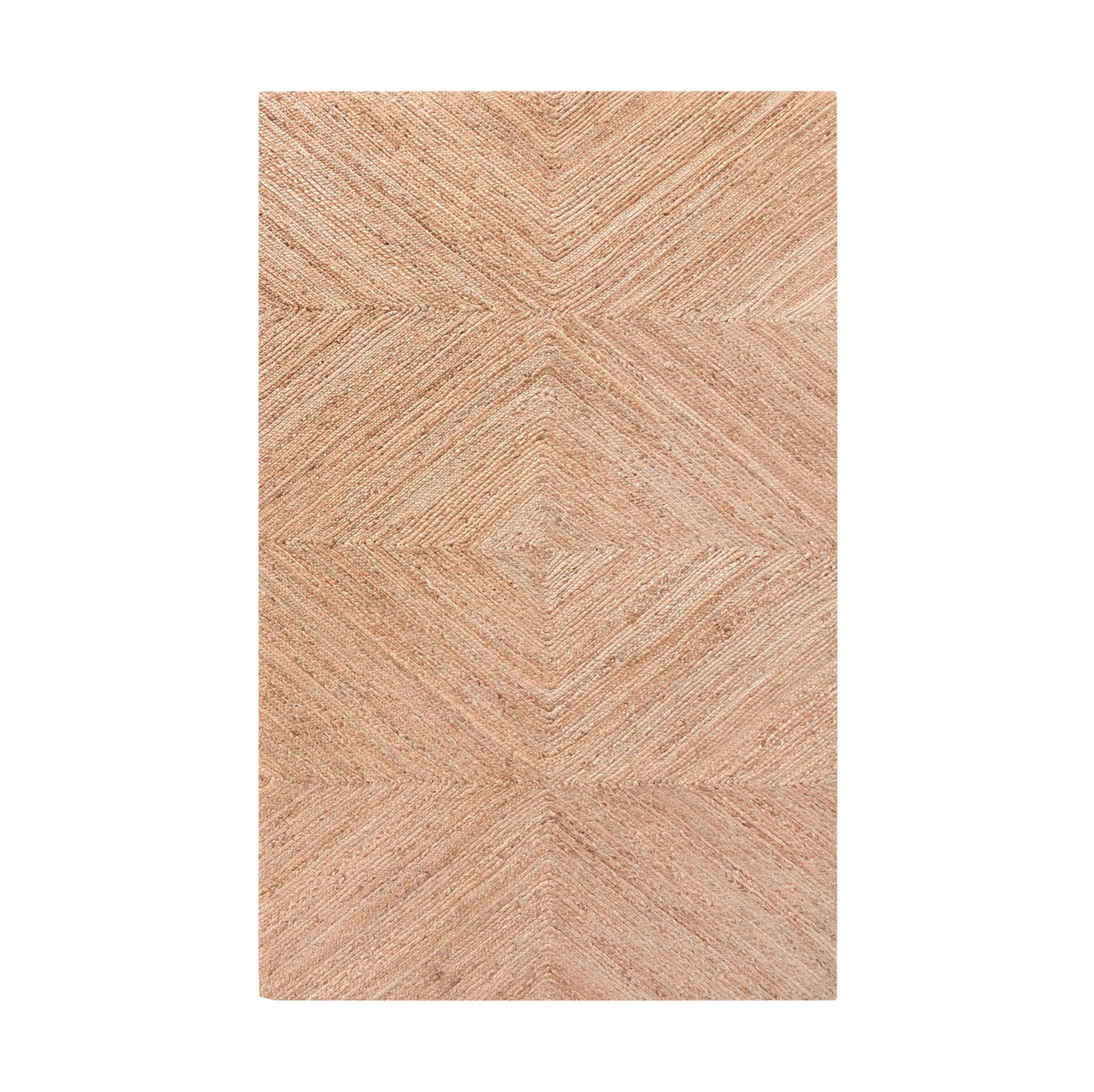 Morrito Handwoven Flat Weave Jute Rug in Natural (2 Sizes)