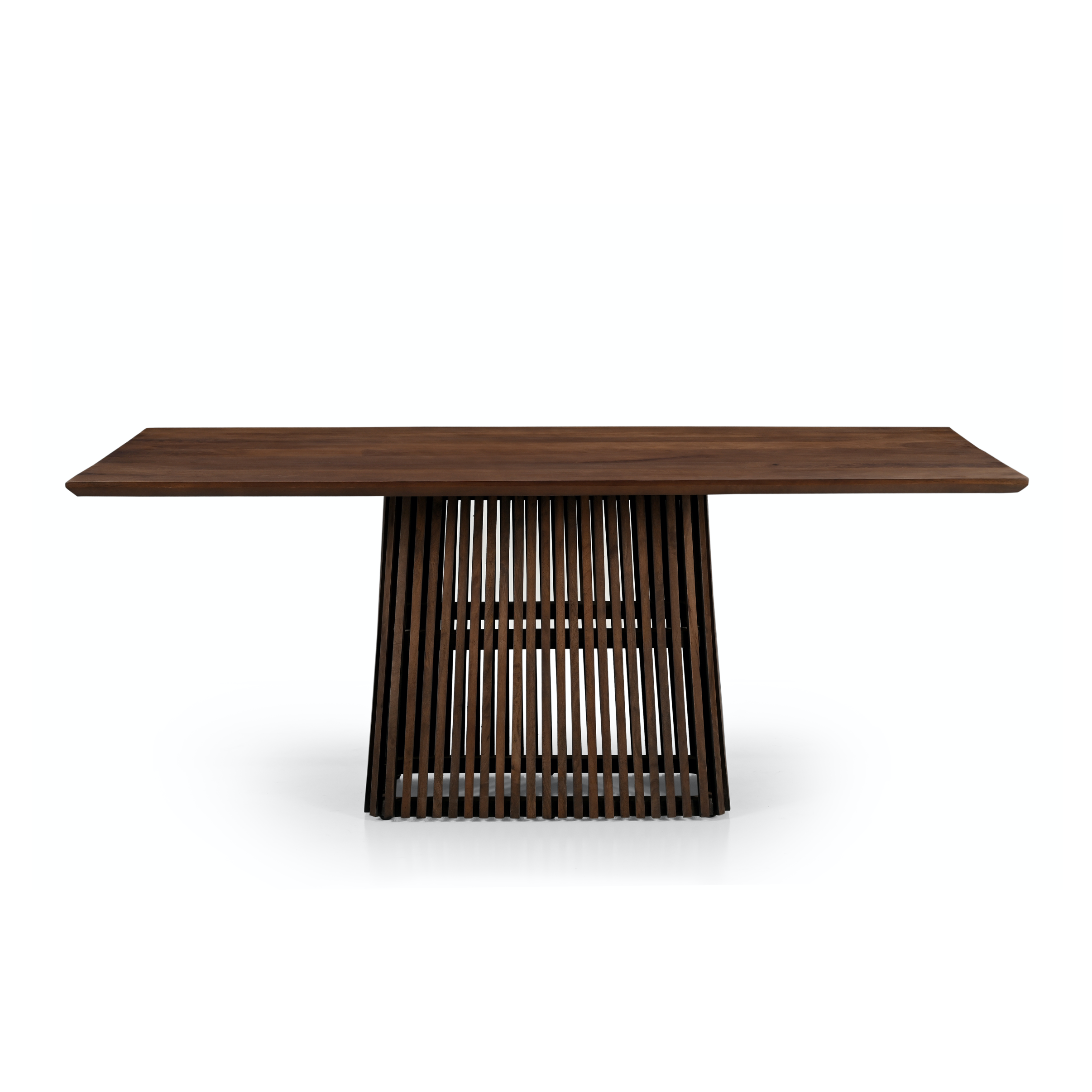 Remi Rectangular Solid Mango Wood Dining Table Brown (3 Sizes)