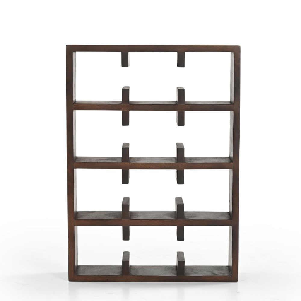 Kappu Cup Shelf 3 by 4 in Dark Walnut