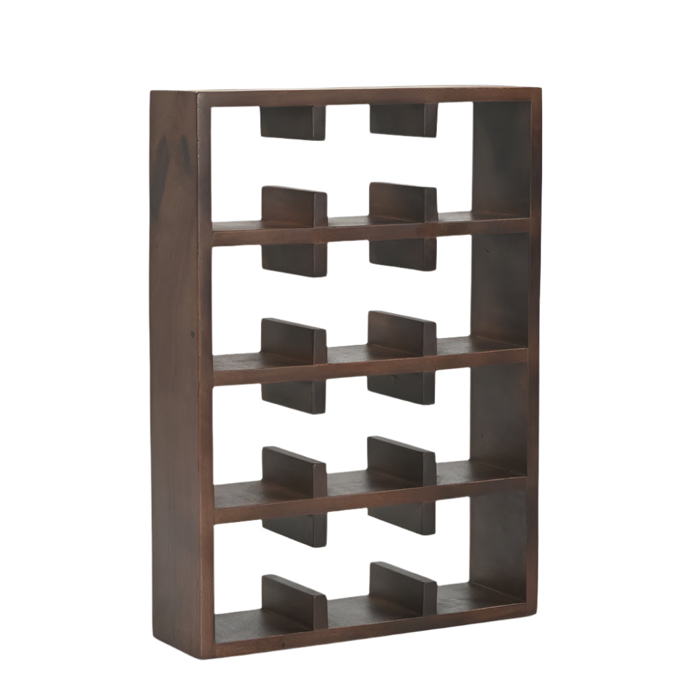 Kappu Cup Shelf 3 by 4 in Dark Walnut