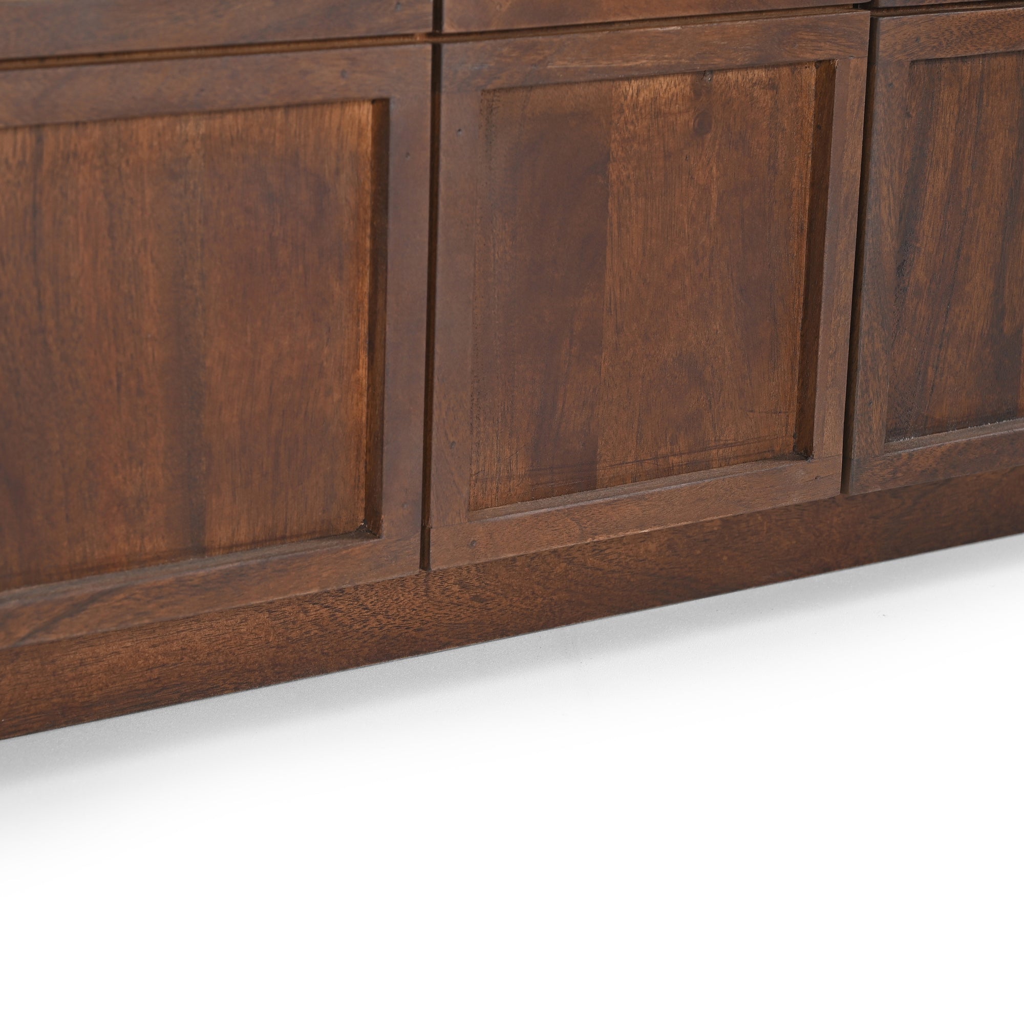 Moncao Solid Acacia Wood Large TV Stand in Brown (180cm)