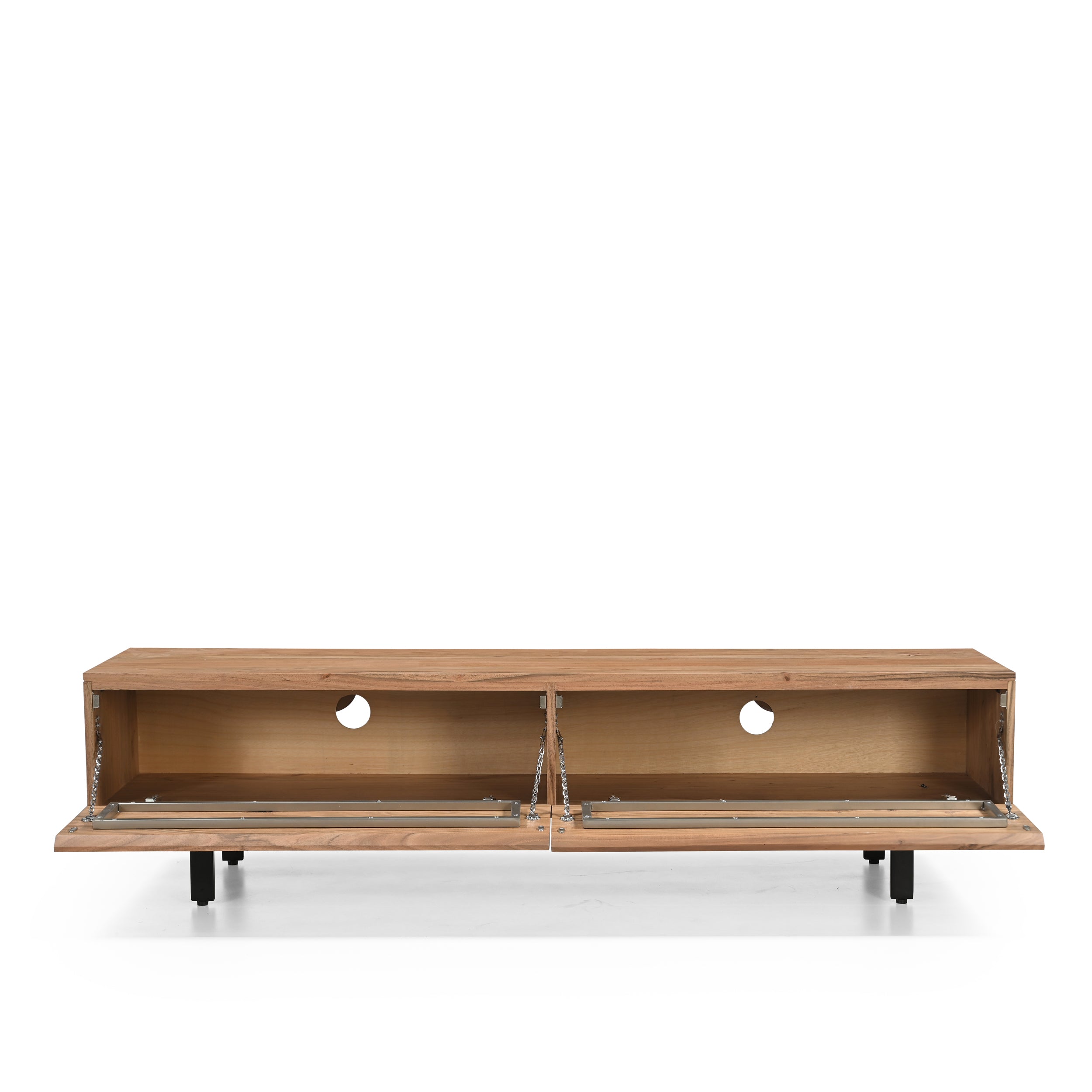 Kenji Solid Acacia Wood Large TV Stand (2 Sizes) – COKU Limited