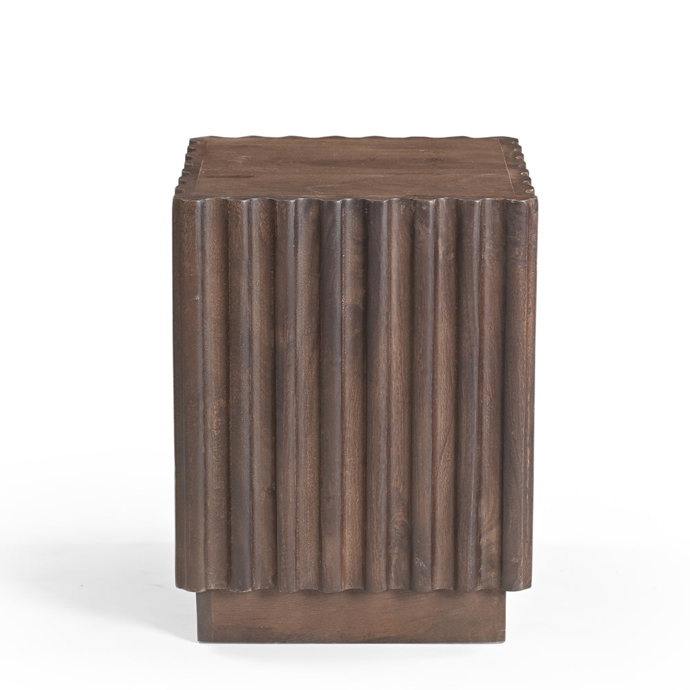 Harley Solid Mango Wood Side Table