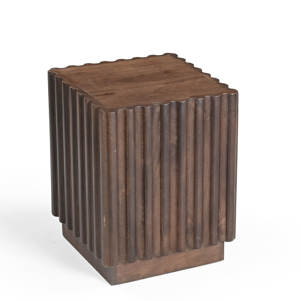 Harley Solid Mango Wood Side Table