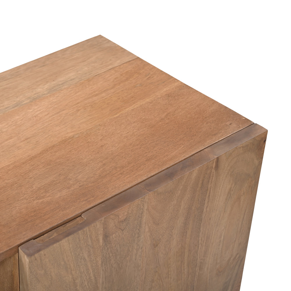 Nova Solid Mango Wood 2 Door TV Unit