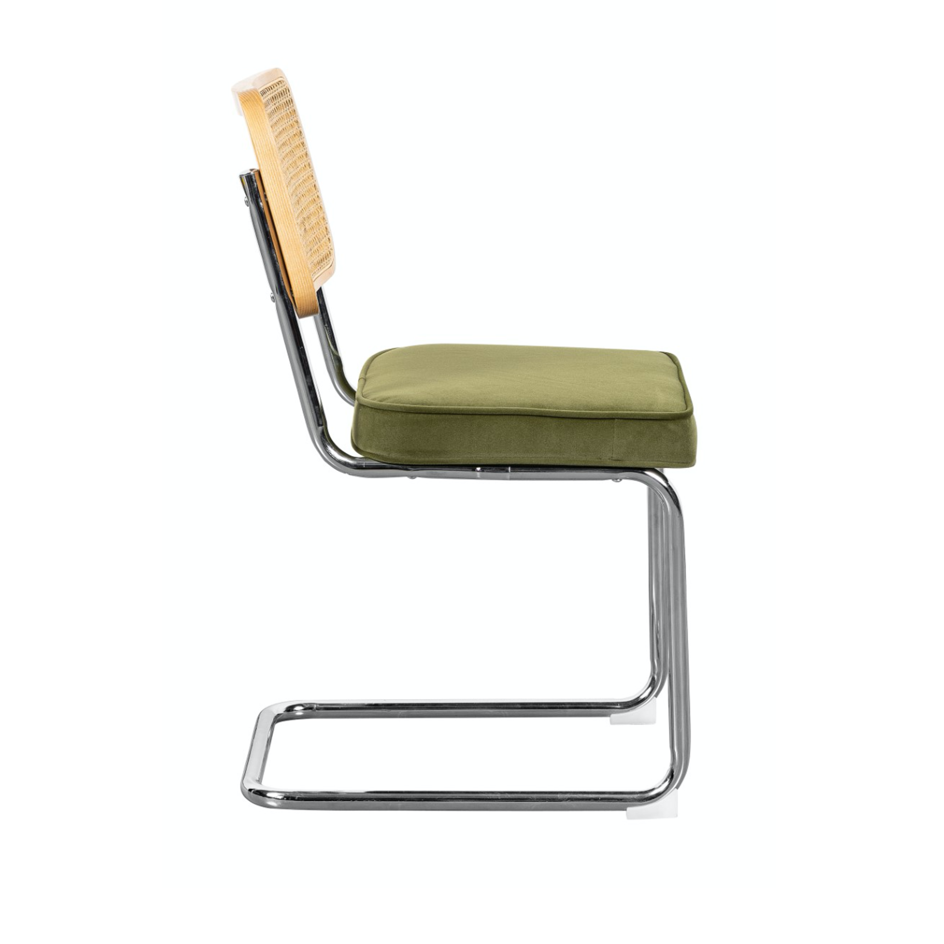 Brooklyn Rattan Chair Olive Green (2pk)