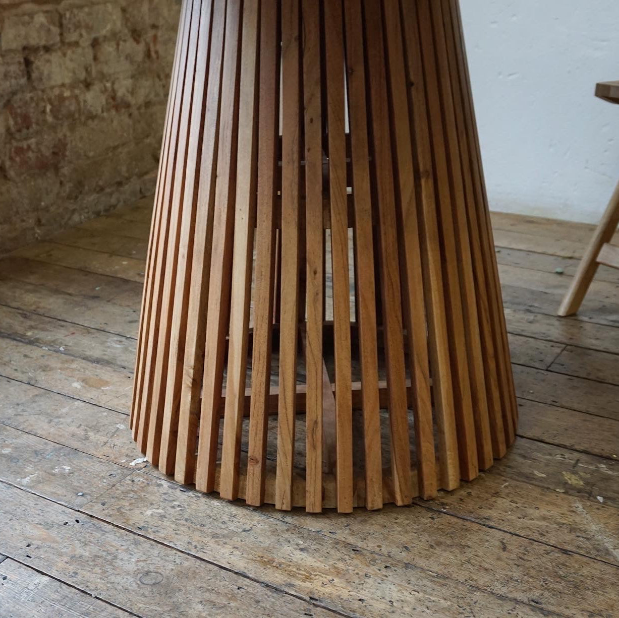 Remi Round Solid Acacia Wood Dining Table Natural (4 Sizes)