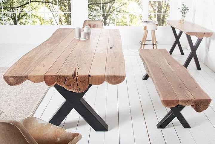 Thor Solid Acacia Wood Dining Bench (4 Sizes)