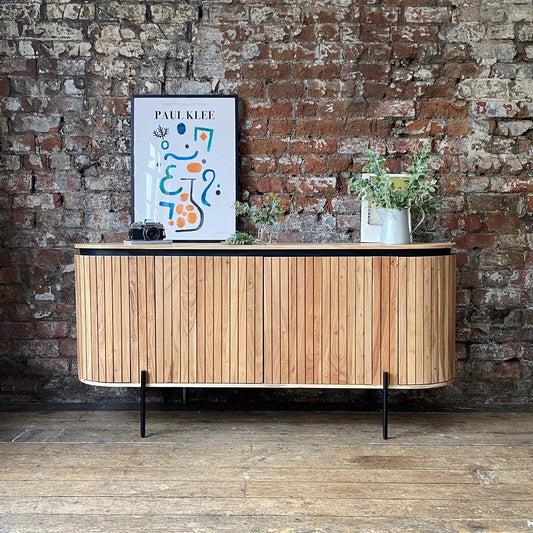 Lucia Large Solid Acacia Wood Sideboard