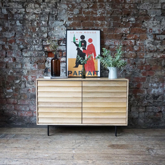 Daria Solid Mango Wood 2 Door Sideboard
