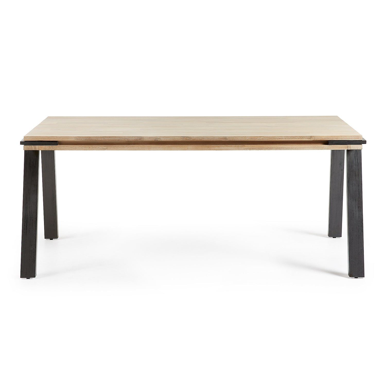 Claunch solid shop wood dining table
