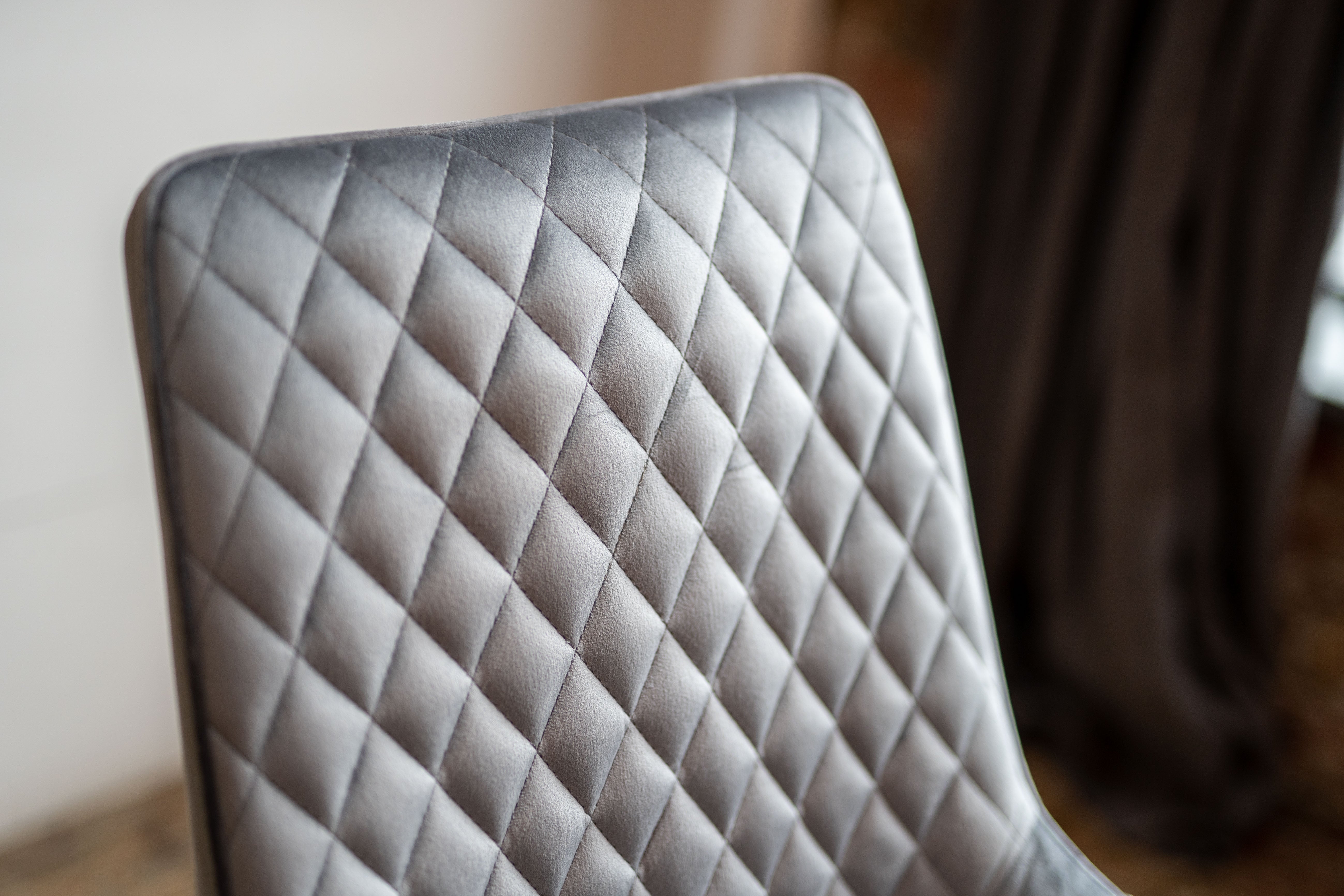 Ava Dining Chairs in Grey (2pk)