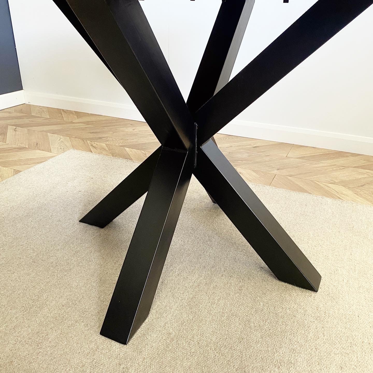 Sara Solid Mango Wood Dining Table with Walnut Wash (4 Sizes)