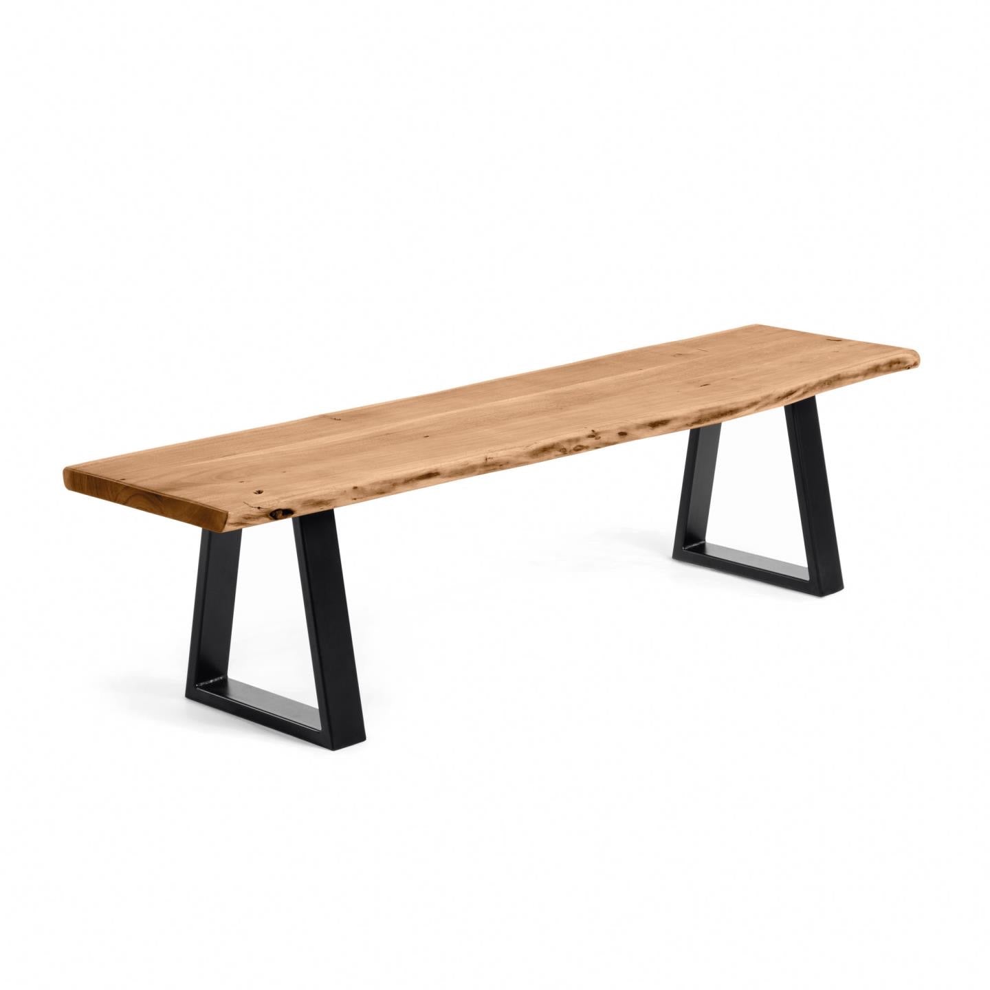 Indiana Dining Table and Bench Set (2 Colours and 2 Sizes)