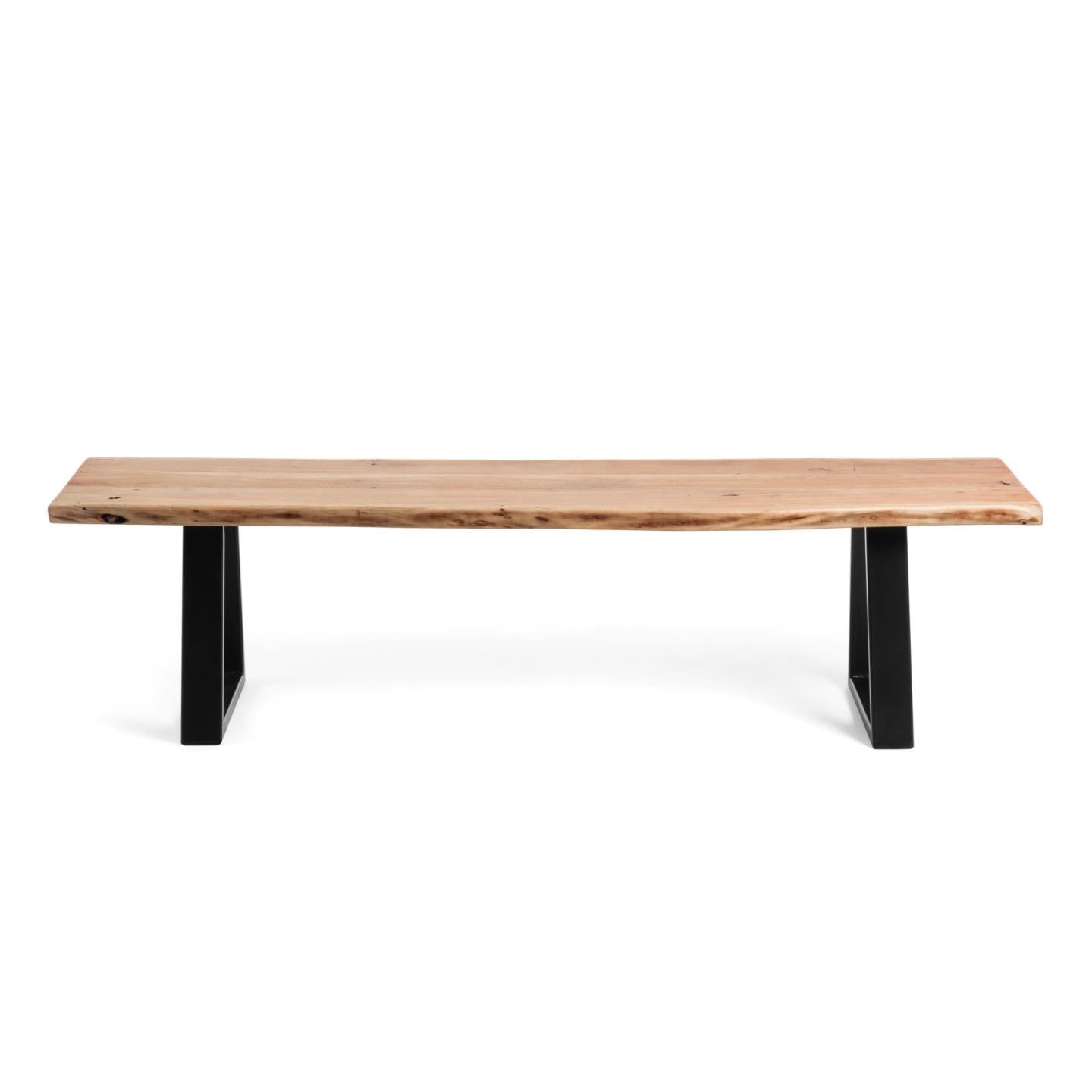 Indiana Dining Table and Bench Set (2 Colours and 2 Sizes)