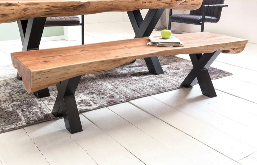 Thor Solid Acacia Wood Dining Bench (4 Sizes)