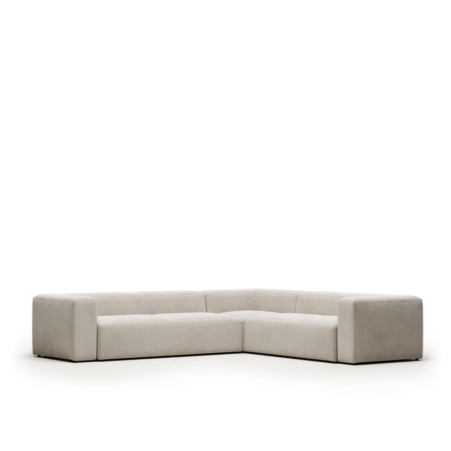 Lund 5 Seater Corner Sofa - Nautral