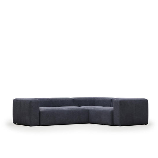 Lund 3 Seater Corner Sofa - Blue