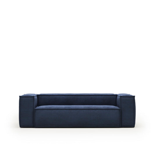 Lund 3 Seater Sofa - Blue Corduroy