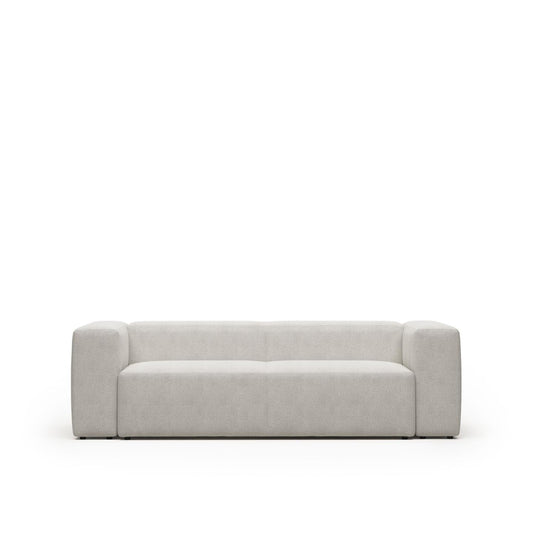 Lund 3 Seater Sofa - White Fleece