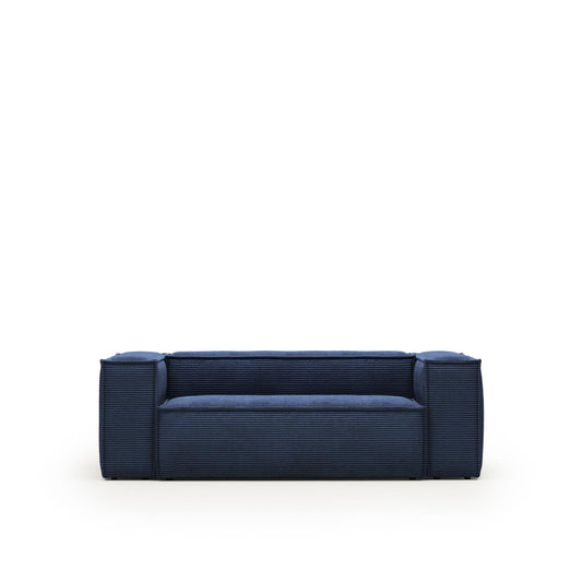 Lund 2 Seater Sofa - Blue Corduroy