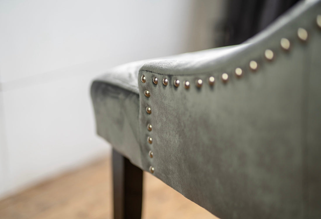 Portia Dining Chairs in Grey (2pk)