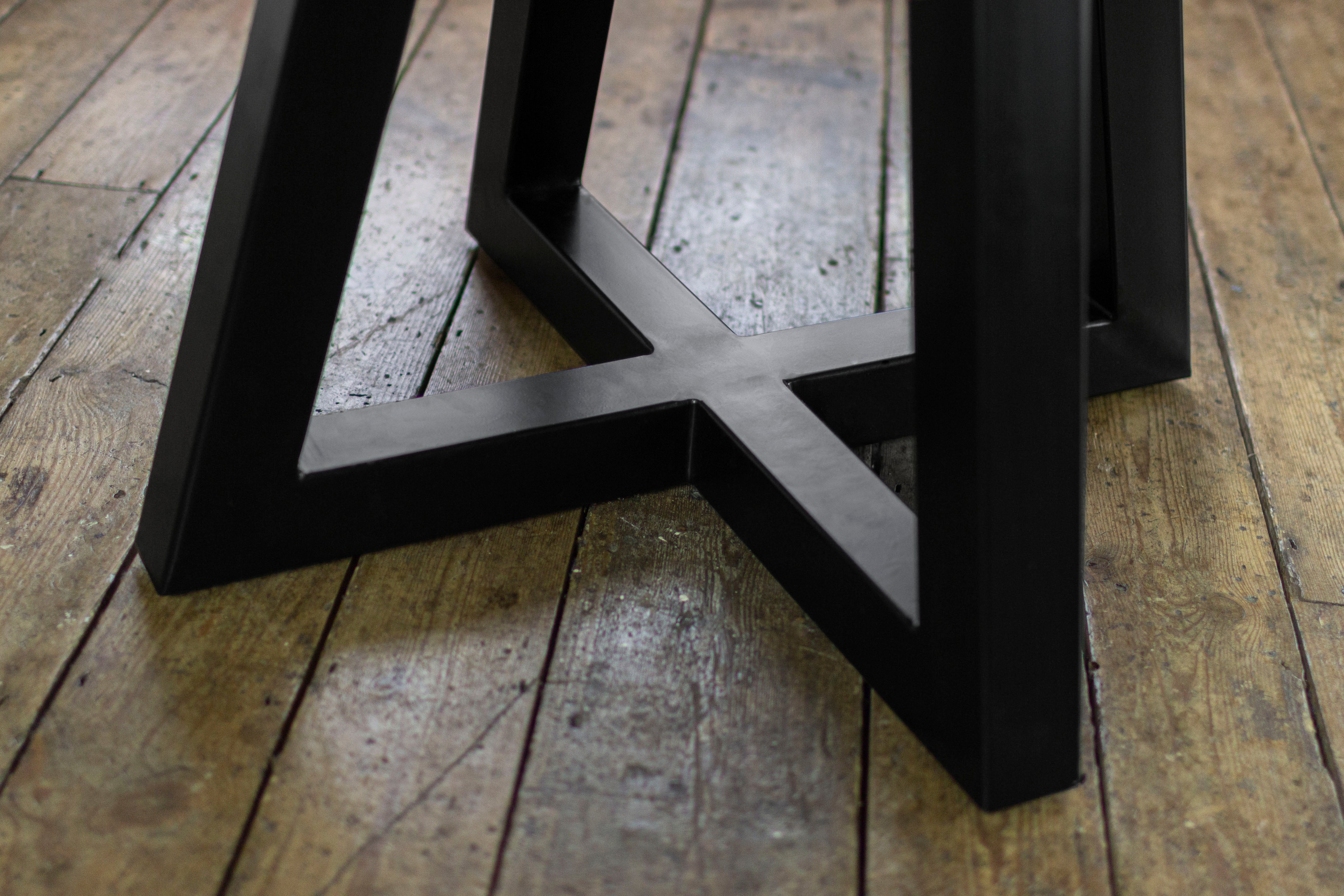 Ida Solid Mango Wood Dining Set with 4 or 6 Portia Dining Chairs in Black