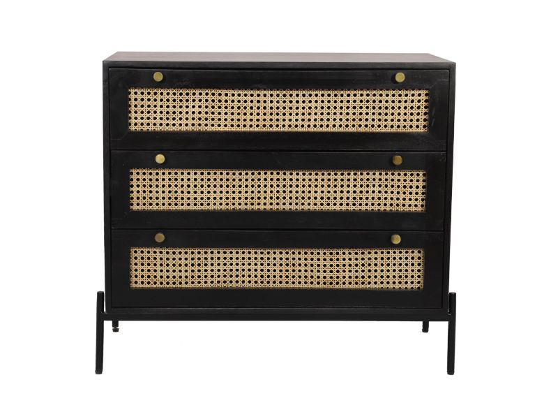 Oscar Rattan Chest of Drawers