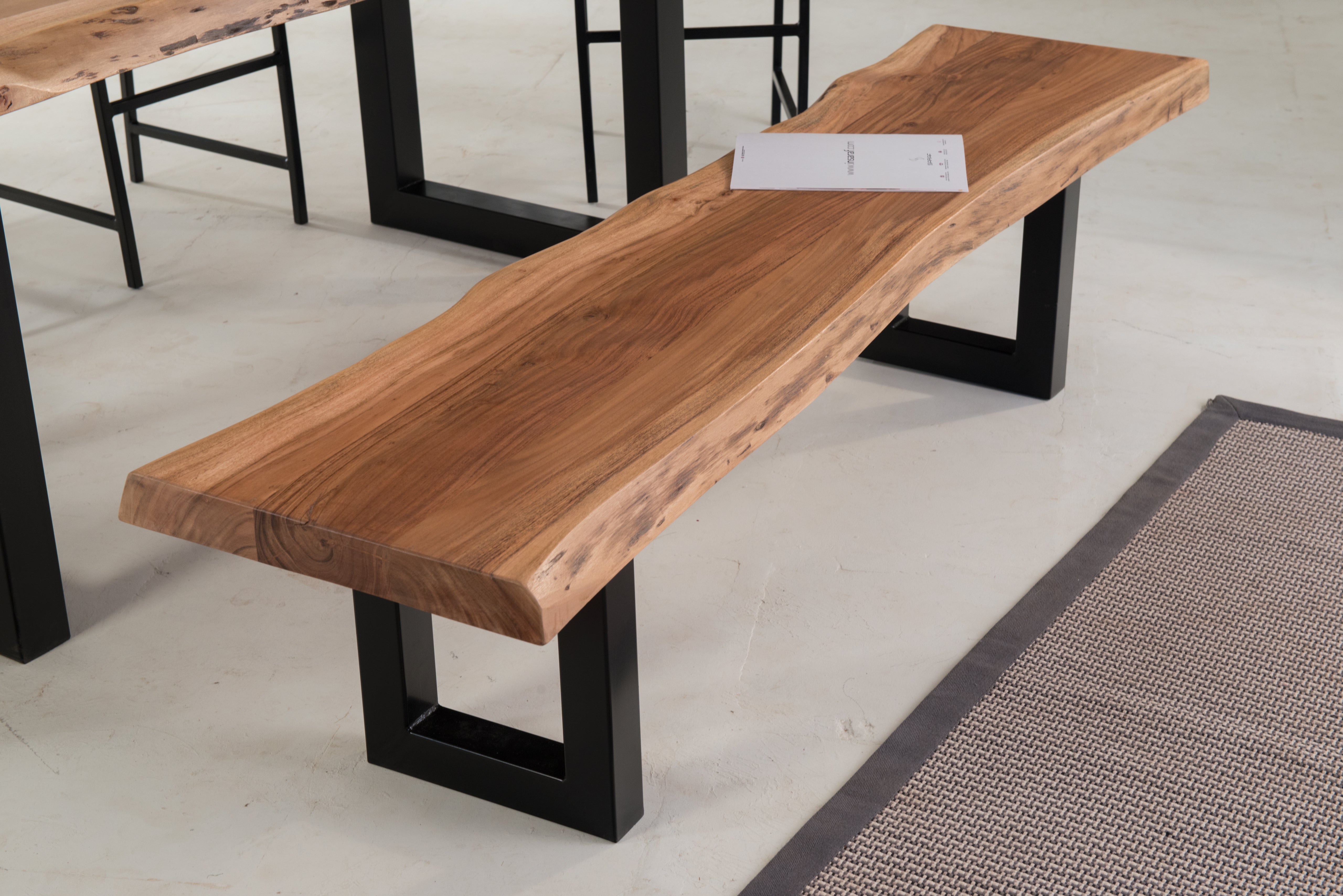 Dalia Solid Acacia Wood Dining Table (2 Sizes)